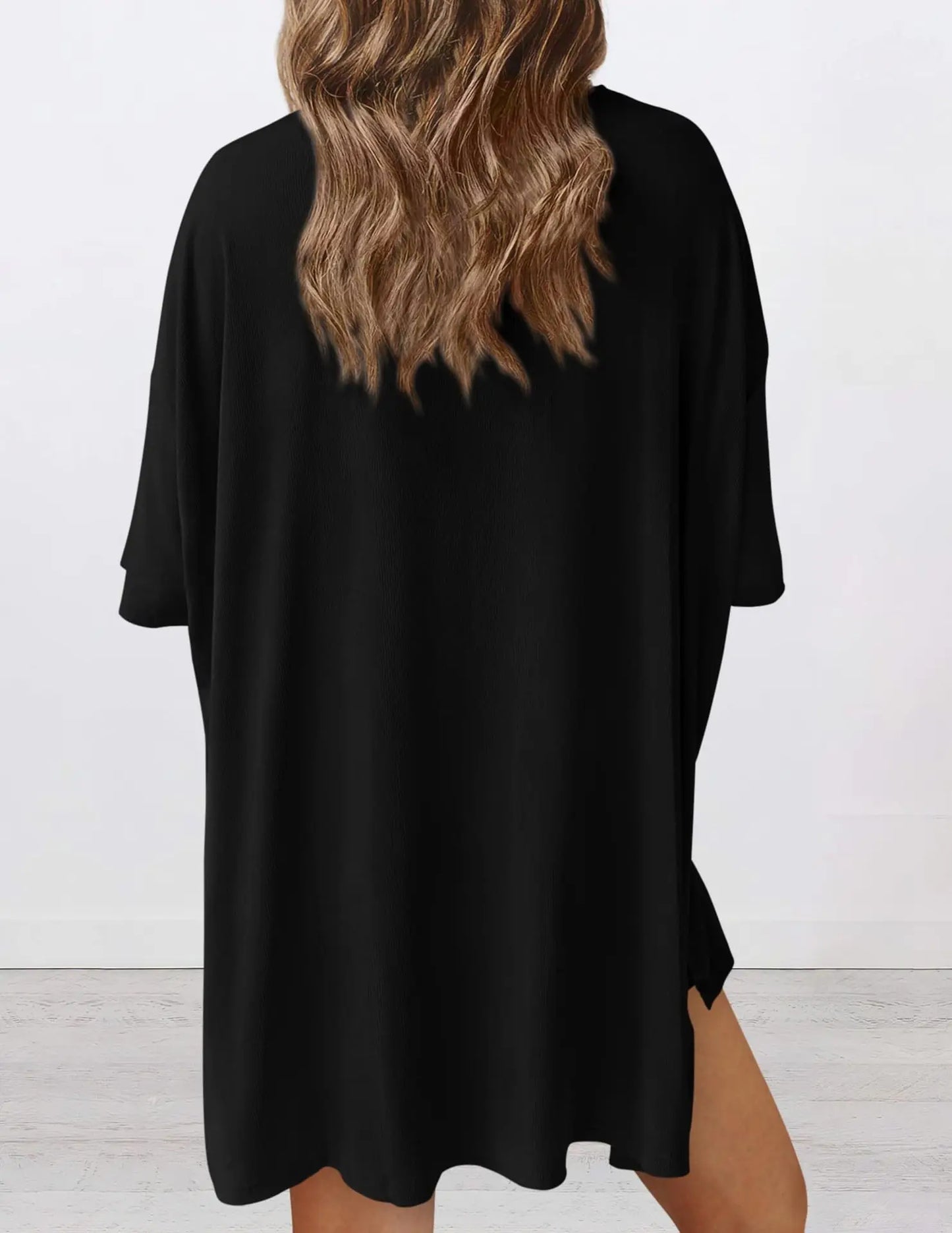 2025 Spring Summer Set Loose Fashion Solid Color Casual Loose Short Sleeve Shorts Set With Pocket Two Piece Suit Pijama Mujer